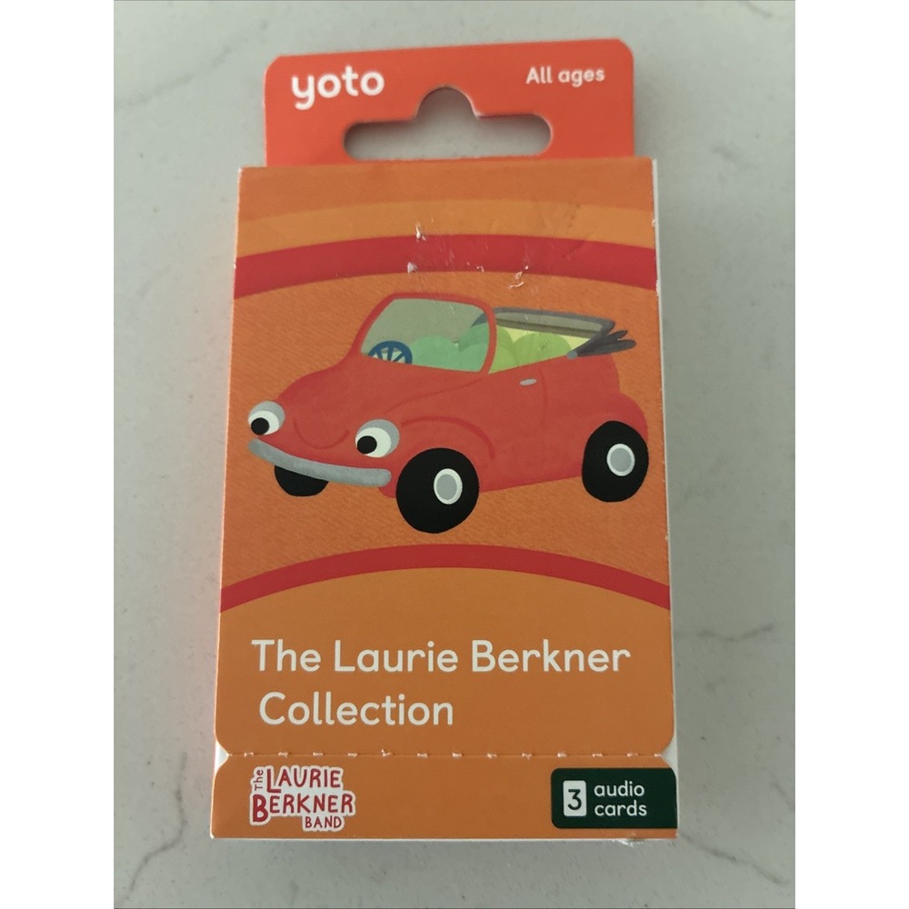 Yoto The Laurie Berkner Audio Collection Yoto (3 Card Pack) Audio Book Cards New